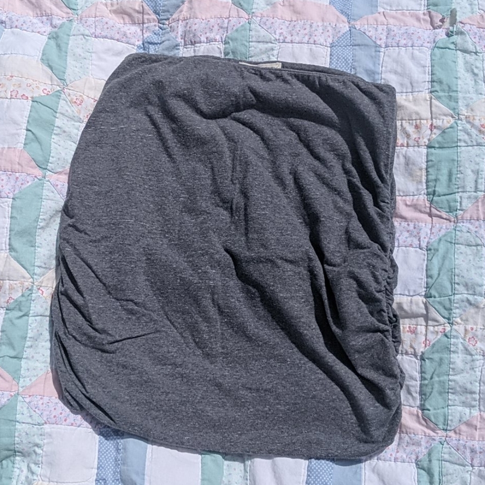 Synergy Organic Clothing Gray Mini Skirt